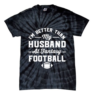 Funny Fantasy Football Statement Tie-Dye T-Shirt