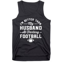 Funny Fantasy Football Statement Tank Top