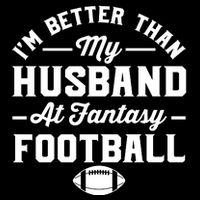 Funny Fantasy Football Statement Cropped Pullover Crew