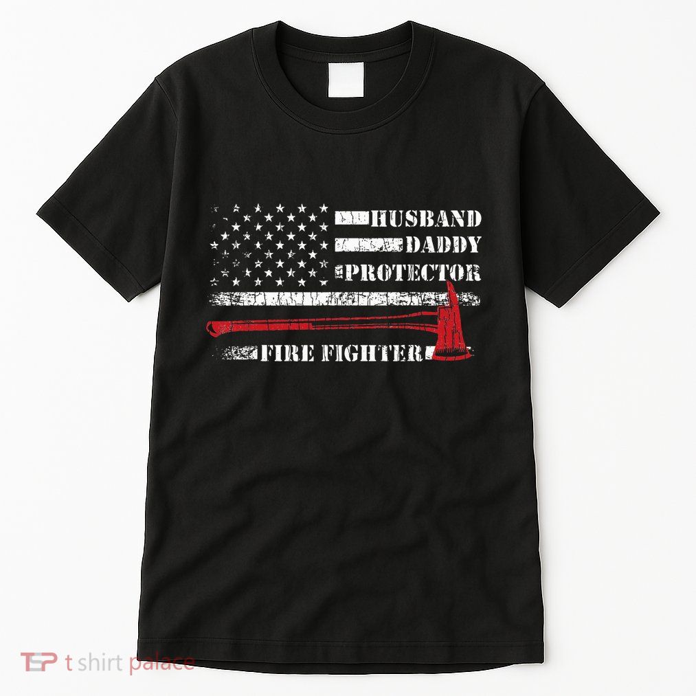 Firefighter Funny Firemen Fire Truck Graphic Tall T-Shirt