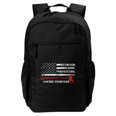 Firefighter Funny Firemen Fire Truck Graphic Daily Commute Backpack