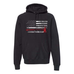 Firefighter Funny Firemen Fire Truck Graphic Premium Hoodie