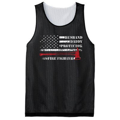 Firefighter Funny Firemen Fire Truck Graphic Mesh Reversible Basketball Jersey Tank