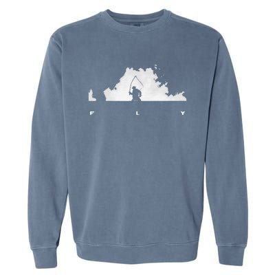 Fly Fishing Garment-Dyed Sweatshirt