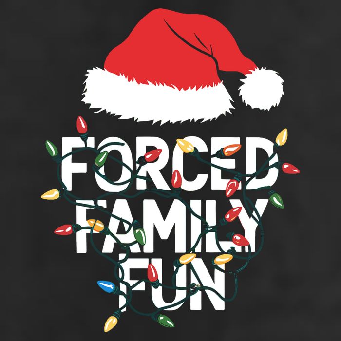 Forced Family Fun Sarcastic Christmas Funny 11oz C Handle Ceramic Mug