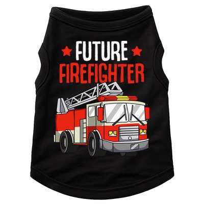 Future Firefighter Fireman Firefighting Doggie Tank