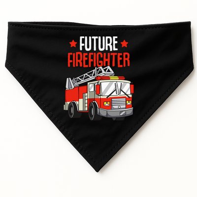 Future Firefighter Fireman Firefighting USA-Made Doggie Bandana