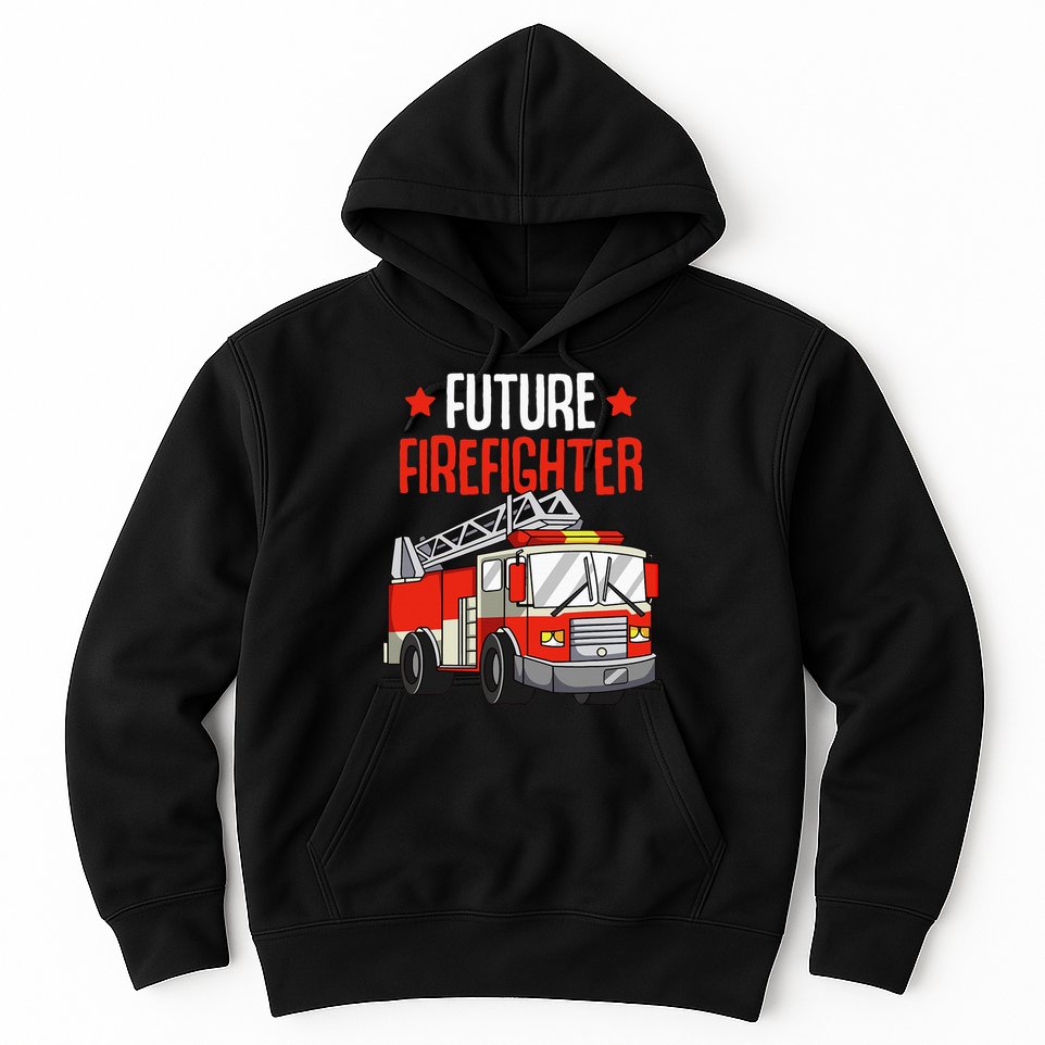 Future Firefighter Fireman Firefighting Hoodie