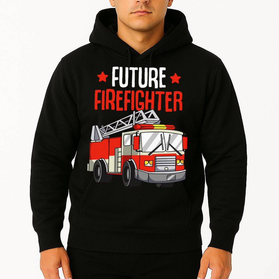 Future Firefighter Fireman Firefighting Hoodie