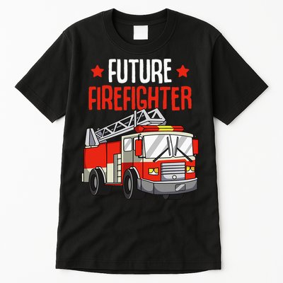 Future Firefighter Fireman Firefighting Tall T-Shirt