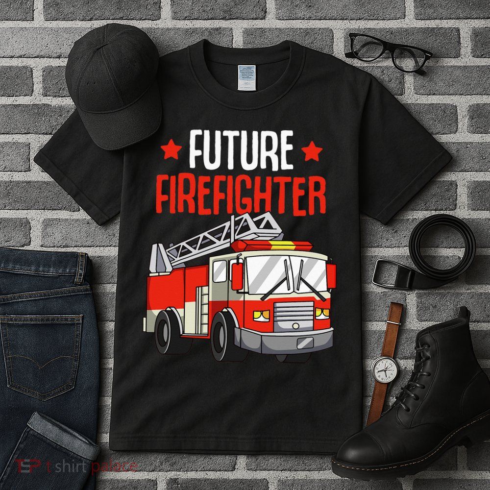 Future Firefighter Fireman Firefighting Tall T-Shirt