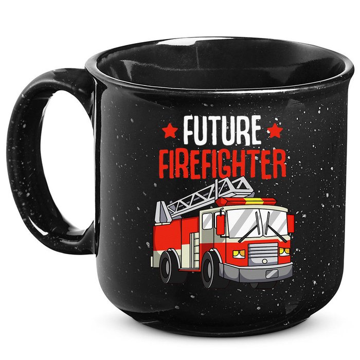 Future Firefighter Fireman Firefighting 15oz Campfire Ceramic Mug