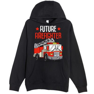 Future Firefighter Fireman Firefighting Premium Pullover Hoodie