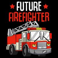 Future Firefighter Fireman Firefighting Toddler Sweatshirt