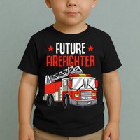 Future Firefighter Fireman Firefighting Toddler T-Shirt