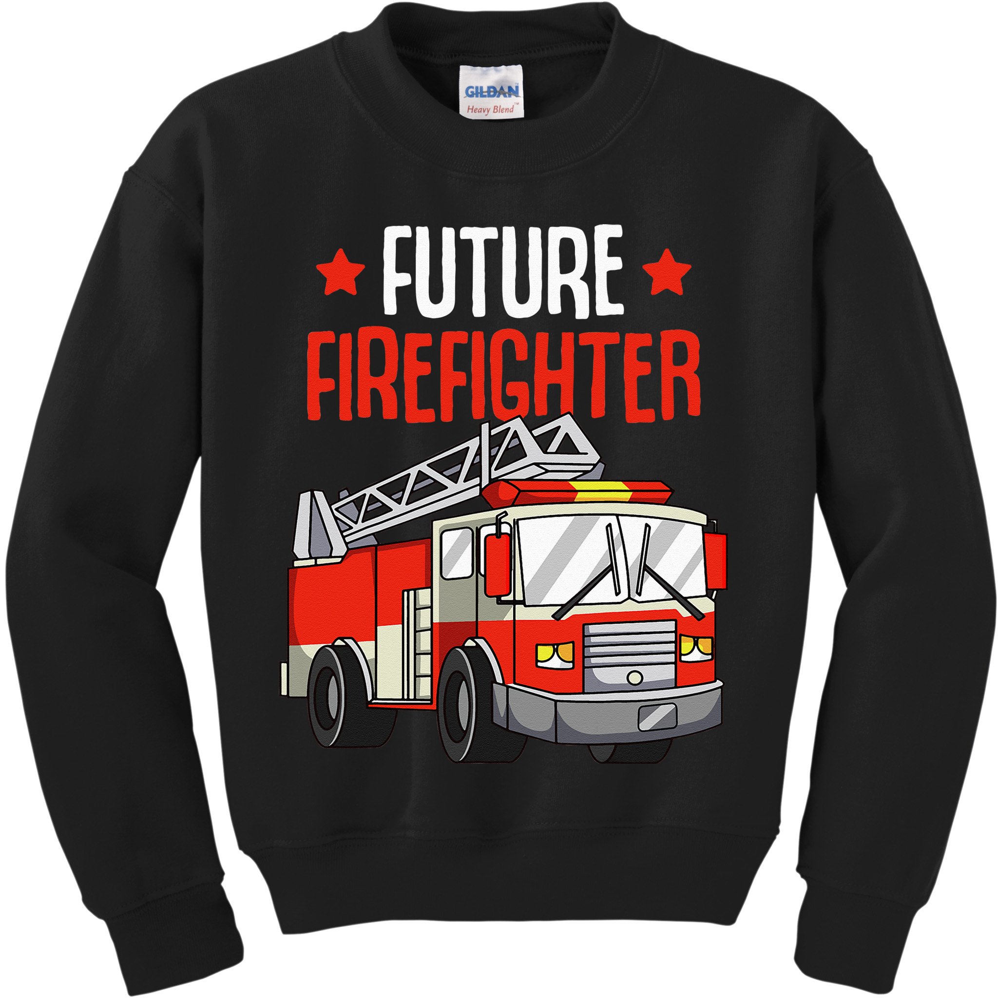 Future Firefighter Fireman Firefighting Kids Sweatshirt