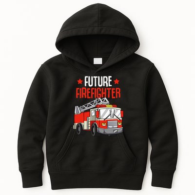 Future Firefighter Fireman Firefighting Kids Hoodie