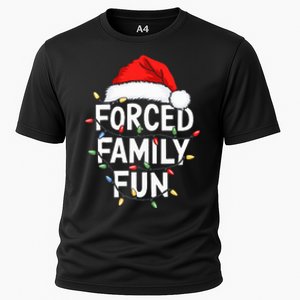 Forced Family Fun Christmas Pajamas Cooling Performance Crew T-Shirt