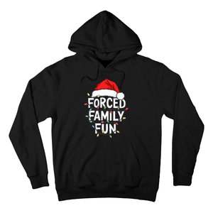 Forced Family Fun Christmas Pajamas Hoodie