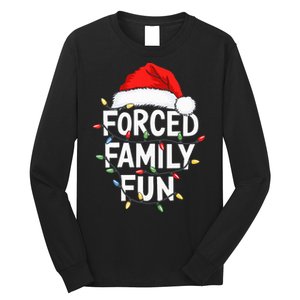 Forced Family Fun Christmas Pajamas Long Sleeve Shirt