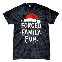 Forced Family Fun Christmas Pajamas Tie-Dye T-Shirt