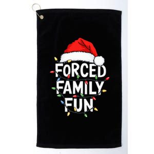 Forced Family Fun Christmas Pajamas Platinum Collection Golf Towel