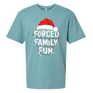 Forced Family Fun Christmas Pajamas Sueded Cloud Jersey T-Shirt