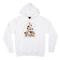 Festive Feline Fun Adorable Christmas Tree Kitty for Cat Lovers Hoodie