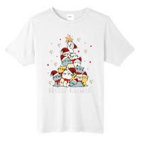 Festive Feline Fun Adorable Christmas Tree Kitty for Cat Lovers Tall Fusion ChromaSoft Performance T-Shirt