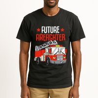 funny Future Firefighter Fireman Firefighting Tall T-Shirt