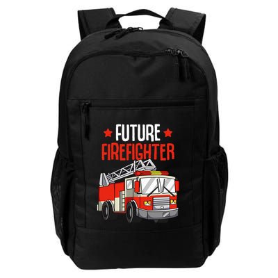 funny Future Firefighter Fireman Firefighting Backpack