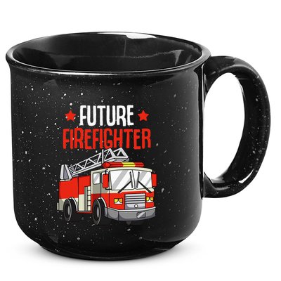 funny Future Firefighter Fireman Firefighting 15oz Campfire Ceramic Mug