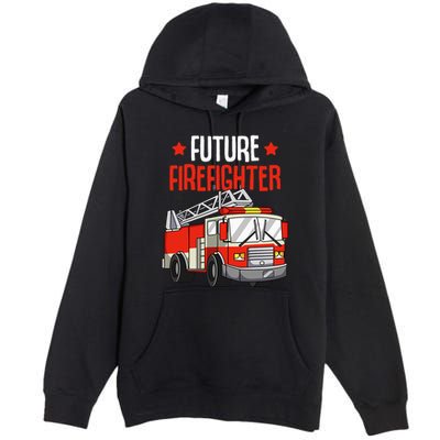 funny Future Firefighter Fireman Firefighting Premium Pullover Hoodie