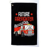 funny Future Firefighter Fireman Firefighting Golf Towel