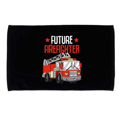 funny Future Firefighter Fireman Firefighting Microfiber Hand Towel