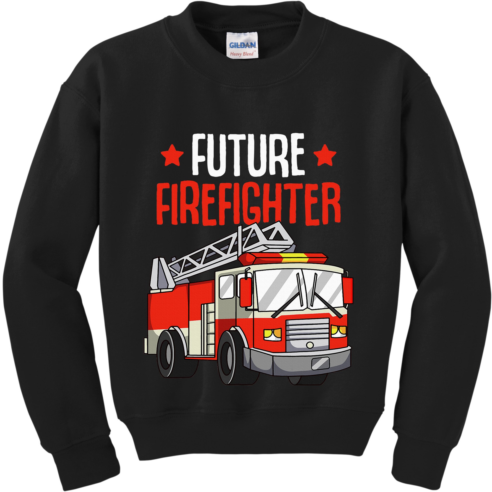 funny Future Firefighter Fireman Firefighting Kids Sweatshirt