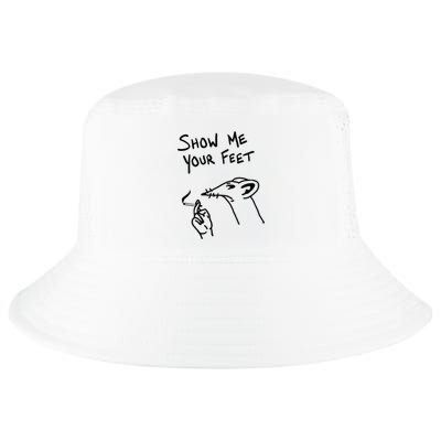 Funny Foot Fetish Show Me Your Feet Foot Worship Cool Comfort Performance Bucket Hat