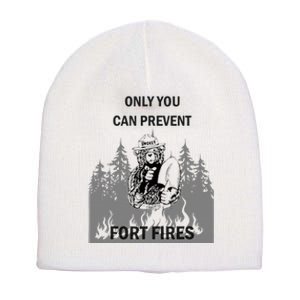 Fort Fires Short Acrylic Beanie