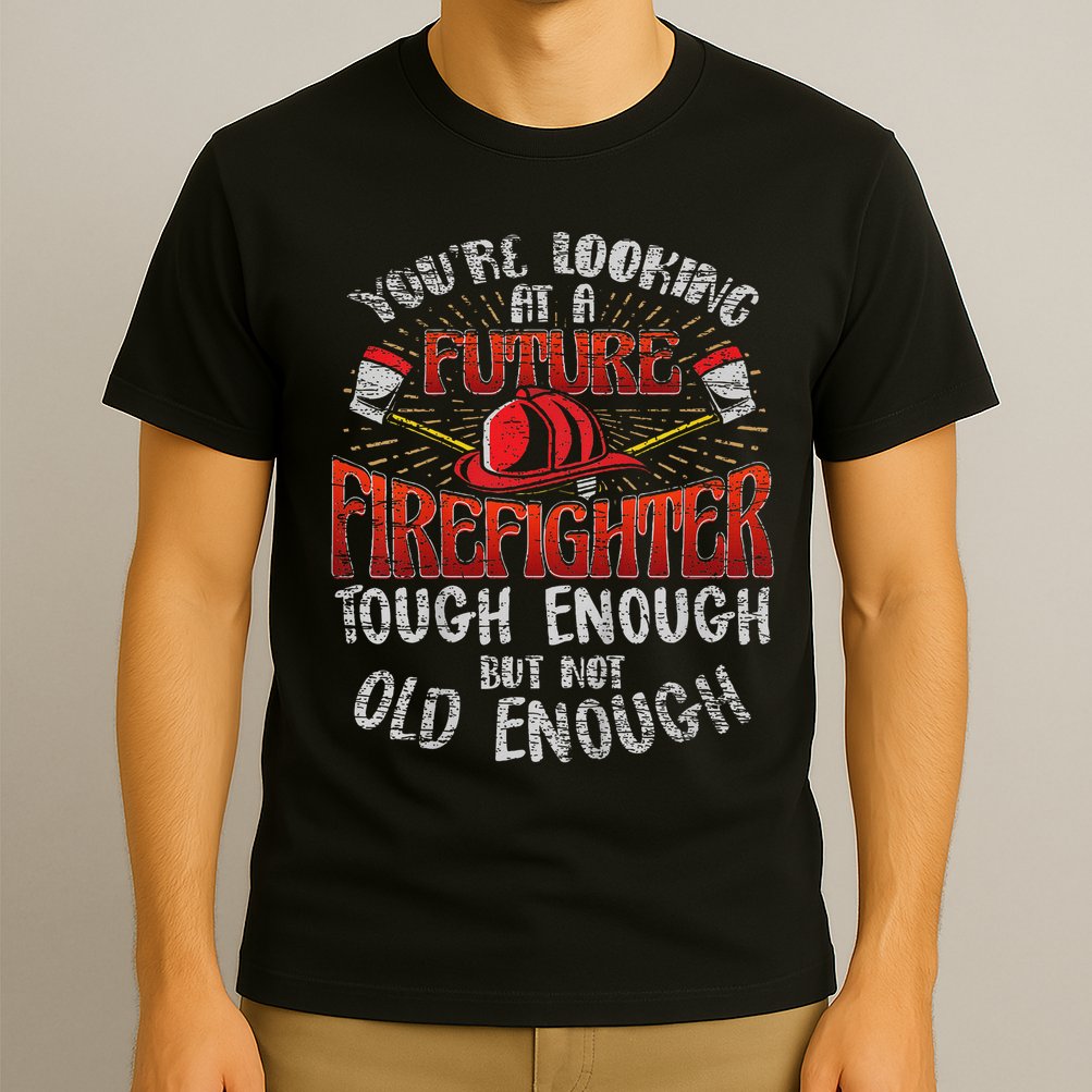 Future Firefighter Funny T-Shirt