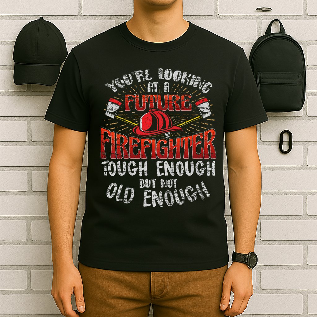 Future Firefighter Funny T-Shirt