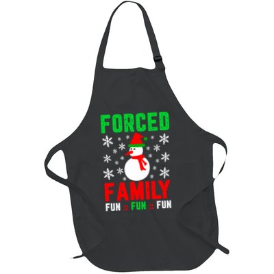 Forced Family Fun Full-Length Apron With Pockets