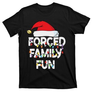 Forced Family Fun Women Christmas Pajamas T-Shirt