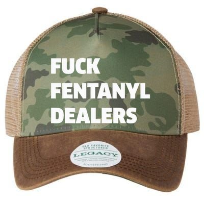 Funny Fvck Fentanyl Dealers Apparel Anti Pain And Illness Legacy Tie Dye Trucker Hat