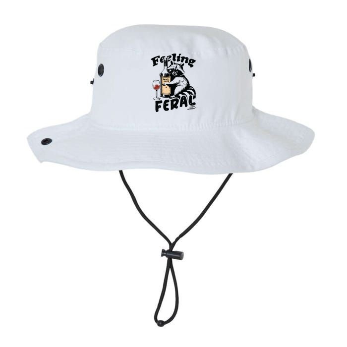 Feeling Feral Funny Raccoon Meme Legacy Cool Fit Booney Bucket Hat