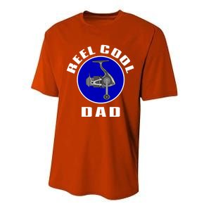 Fishing Funny Fisher Reel Cool Dad Funny Fishing Dad Gift Performance Sprint T-Shirt