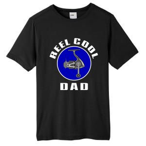 Fishing Funny Fisher Reel Cool Dad Funny Fishing Dad Gift Tall Fusion ChromaSoft Performance T-Shirt