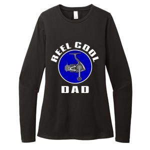 Fishing Funny Fisher Reel Cool Dad Funny Fishing Dad Gift Womens CVC Long Sleeve Shirt