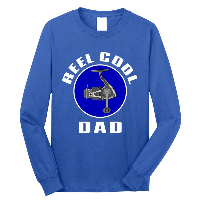 Fishing Funny Fisher Reel Cool Dad Funny Fishing Dad Gift Long Sleeve Shirt