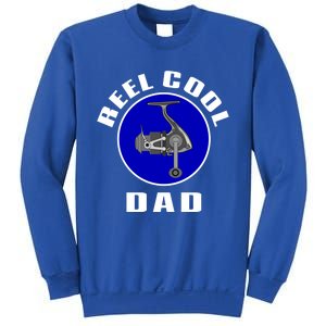 Fishing Funny Fisher Reel Cool Dad Funny Fishing Dad Gift Sweatshirt