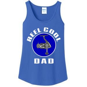 Fishing Funny Fisher Reel Cool Dad Funny Fishing Dad Gift Ladies Essential Tank